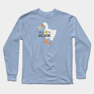 Goose Honk Merch Long Sleeve T-Shirt